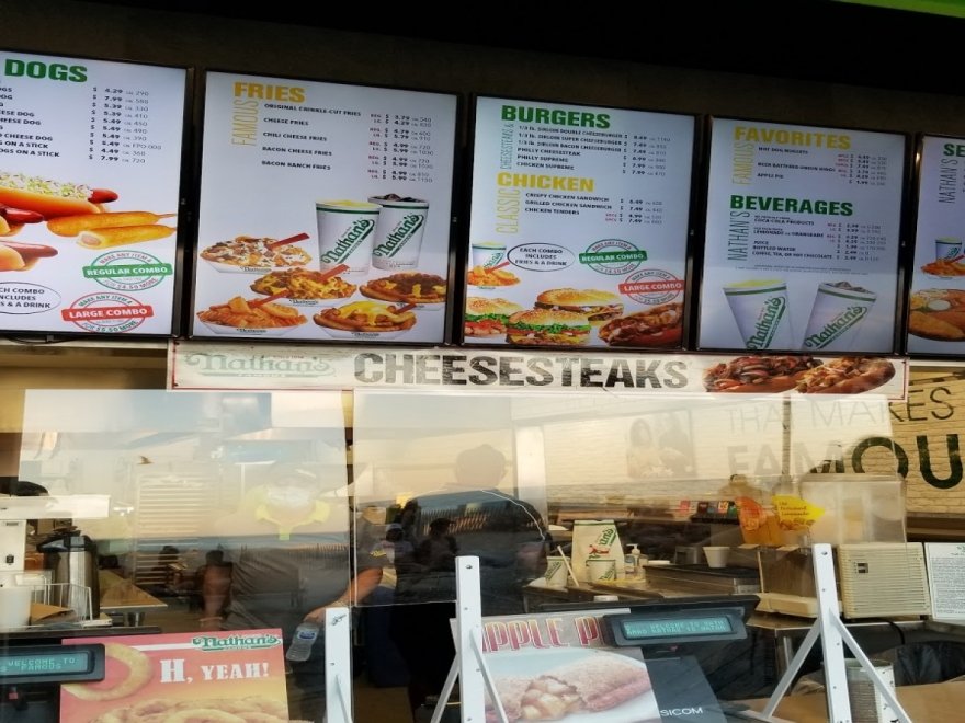 Nathan's Famous Hot Dogs