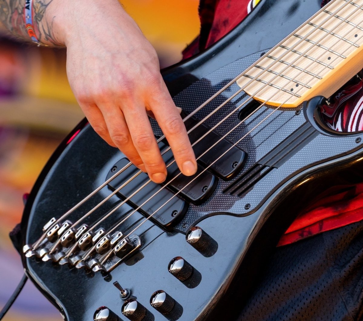 Oceans Calling Ballyhoo! bass player at Oceans Calling